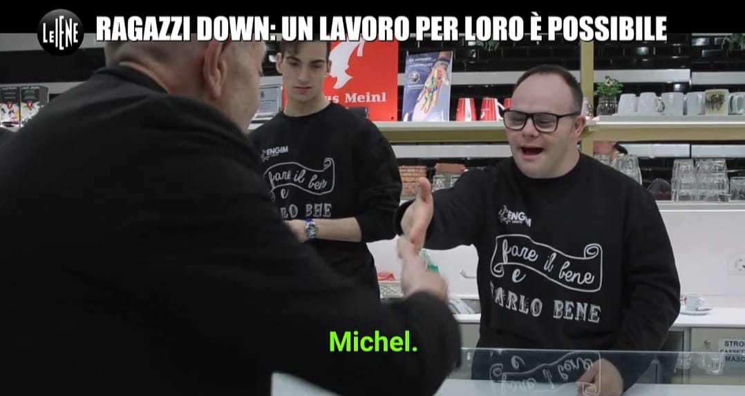 Sorpresa: Le Iene al Sanga Bar ENGIM Thiene 