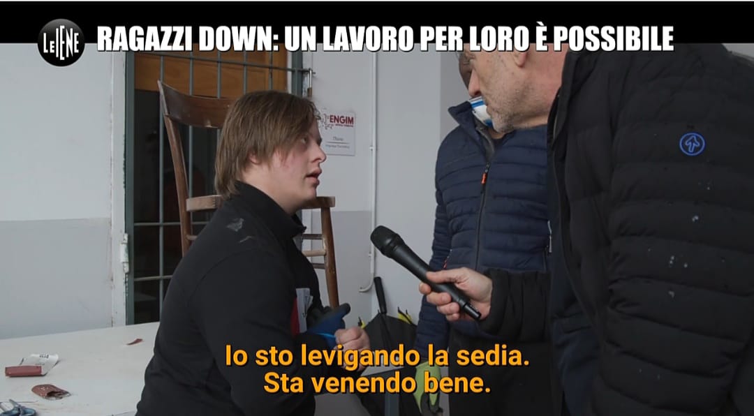 Sorpresa: Le Iene al Sanga Bar ENGIM Thiene 