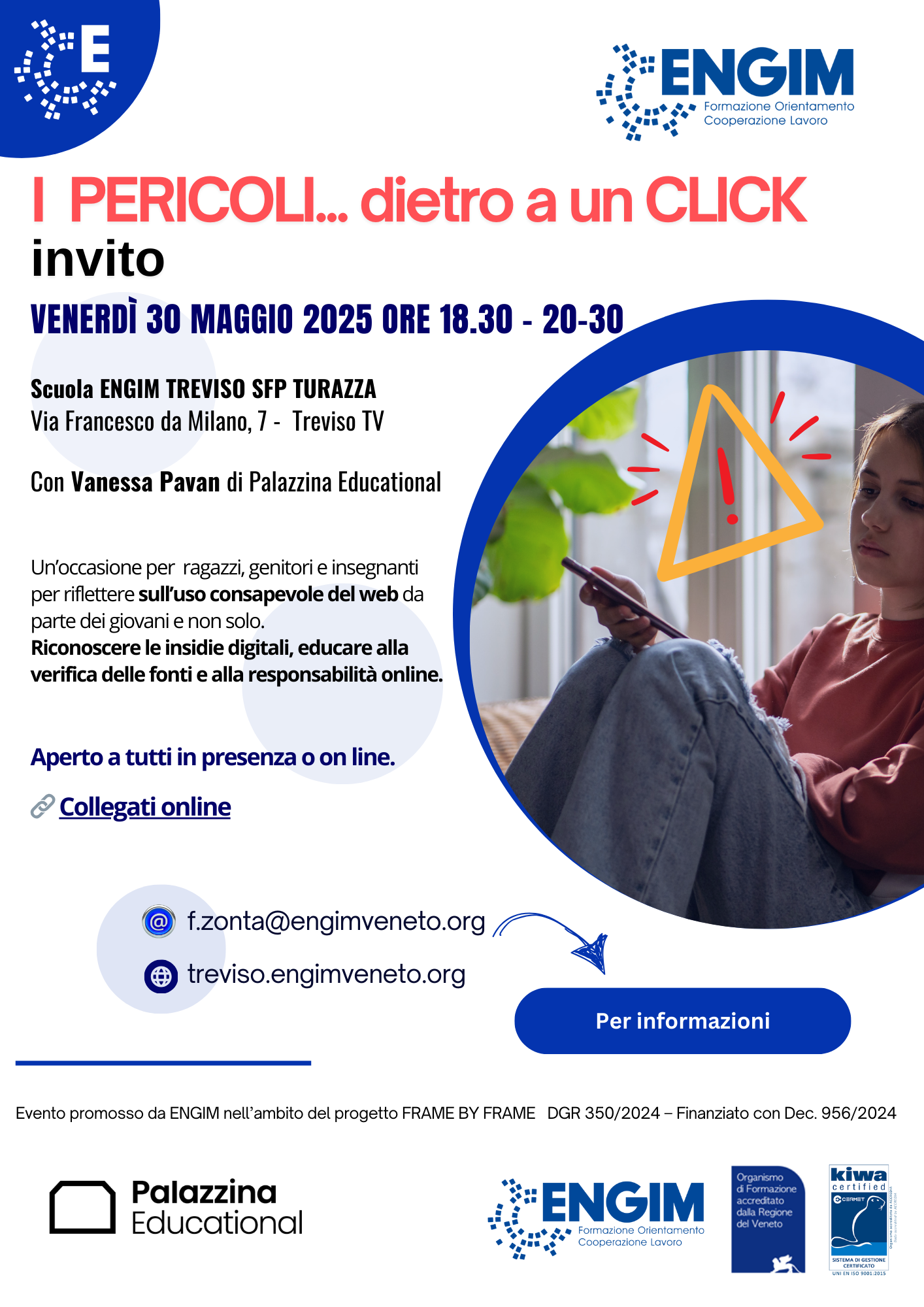 I pericoli dietro a un click Evento ENGIM
