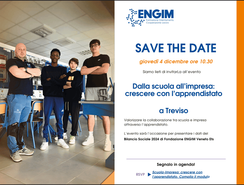 Save the date:  4 dicembre a Treviso